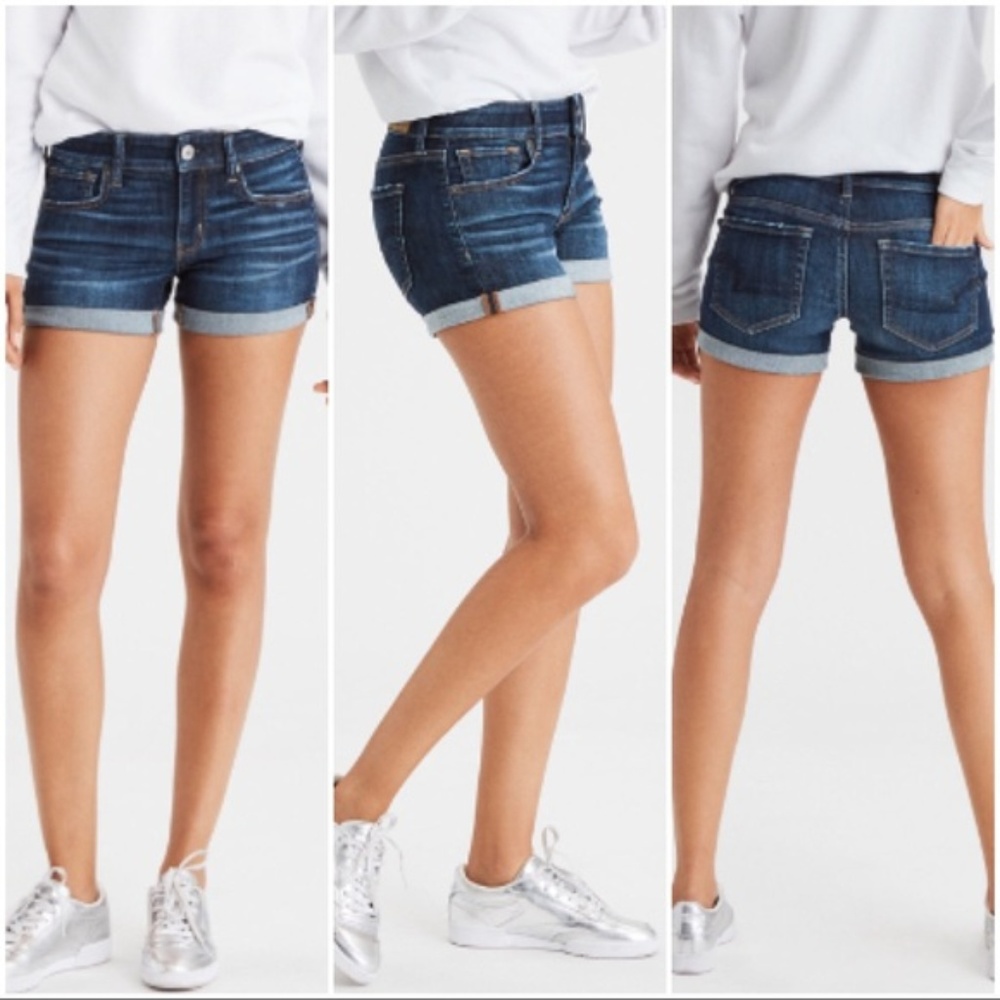 American Eagle Next Level Stretch Midi Shorts